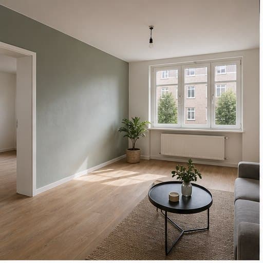 Renovierter Wohnraum als Platzhalterbild